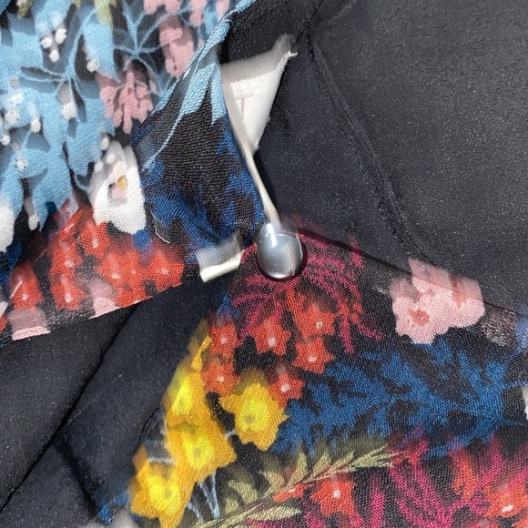 LOFT small petite pull on floral boho dress - Picture 8 of 11